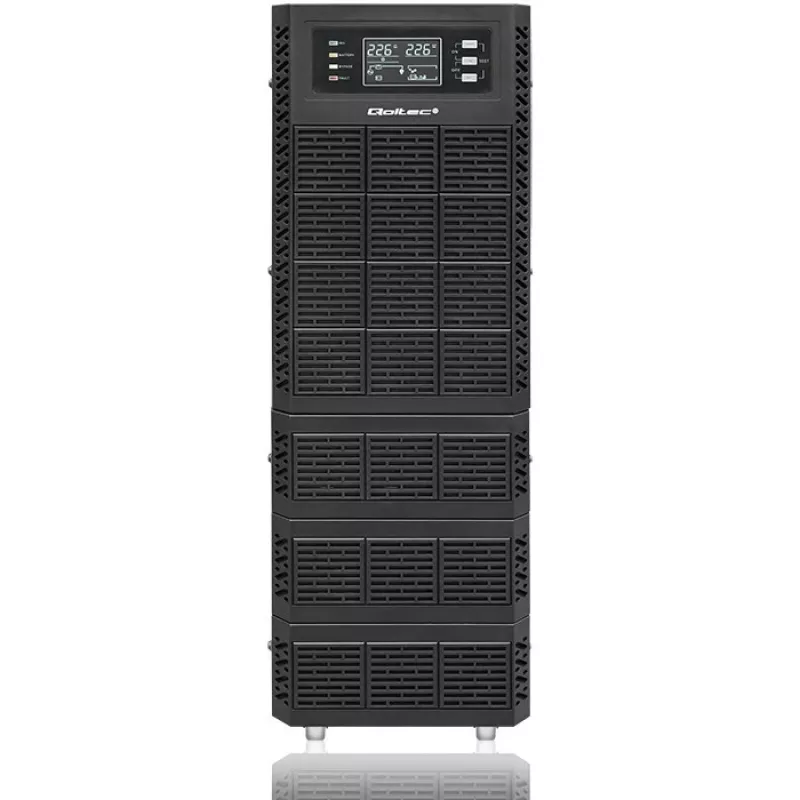 Nepārtrauktās barošanas avots QOLTEC 52283 6kVA 6000W PF 1.0