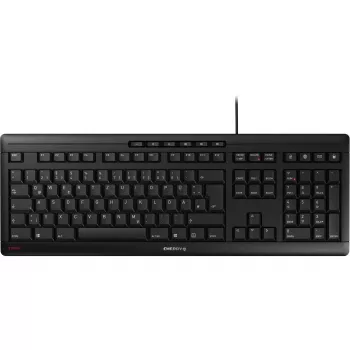 Klaviatūra CHERRY STREAM JK-8500DE-2 Office USB QWERTZ vācu melna