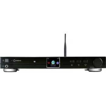 Renkforce RF-DAB-IR1700 Radio-Adapter interneta radio, DAB+, UKW, WLAN, LAN, Bluetooth®, DLNA saderīgs Alumīnijs (matēts) (MA-20)