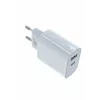 Universal charger 2x3A USB C + USB A Jauda Delivery Balts