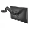 Monitora stiprinājums caurulei / stabam 28-60mm Maclean, 17-27'', 7kg max, gāzes atspere, MC-459