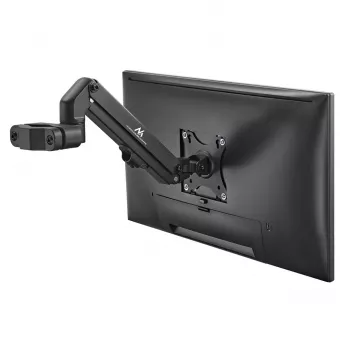 Monitora stiprinājums caurulei / stabam 28-60mm Maclean, 17-27'', 7kg max, gāzes atspere, MC-459