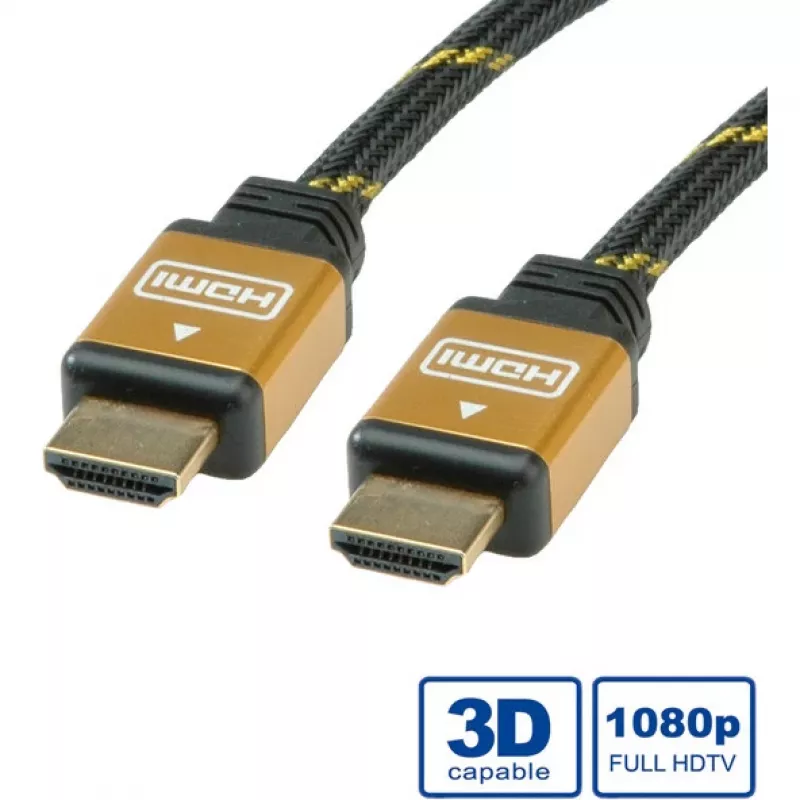 HDMI kabelis ROLINE GOLD HDMI M - HDMI M 15 m