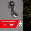 Maclean MCE25 GR sienas kustības un krēslas sensors, 180°, 1200W, pelēks