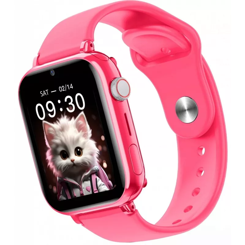 Viedpulkstenis FW59 Kiddo 4G rozā krāsā