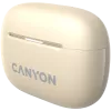 Canyon CNS-TWS10BG Bezvadu austiņas un mikrofons True Wireless Stereo (TWS) Iekšauss zvaniem/mūzikai/sportam/ikdienas lietošanai USB Type-C Bluetooth Bēšs (CNS-TWS10BG)