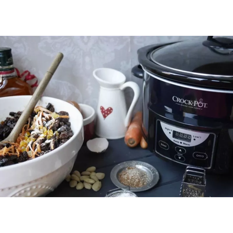 Crock-Pot lēnā plīts SCCPRC507B-050 4,7 l (melna)