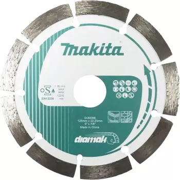 Dimanta griešanas asmens Makita D-80086 125 mm diametrs 22,23 mm urbums