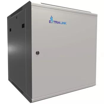 Wall mounted rack Extralink EX.12981 12U pelēka