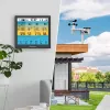 Digitālā laika stacija Bresser Optics 7003220 Melns LCD Wi-Fi