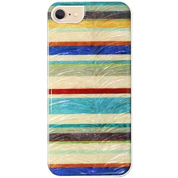 Aizsargmaciņš iKins Apple iPhone 8/7, balts, plāns formas maciņš