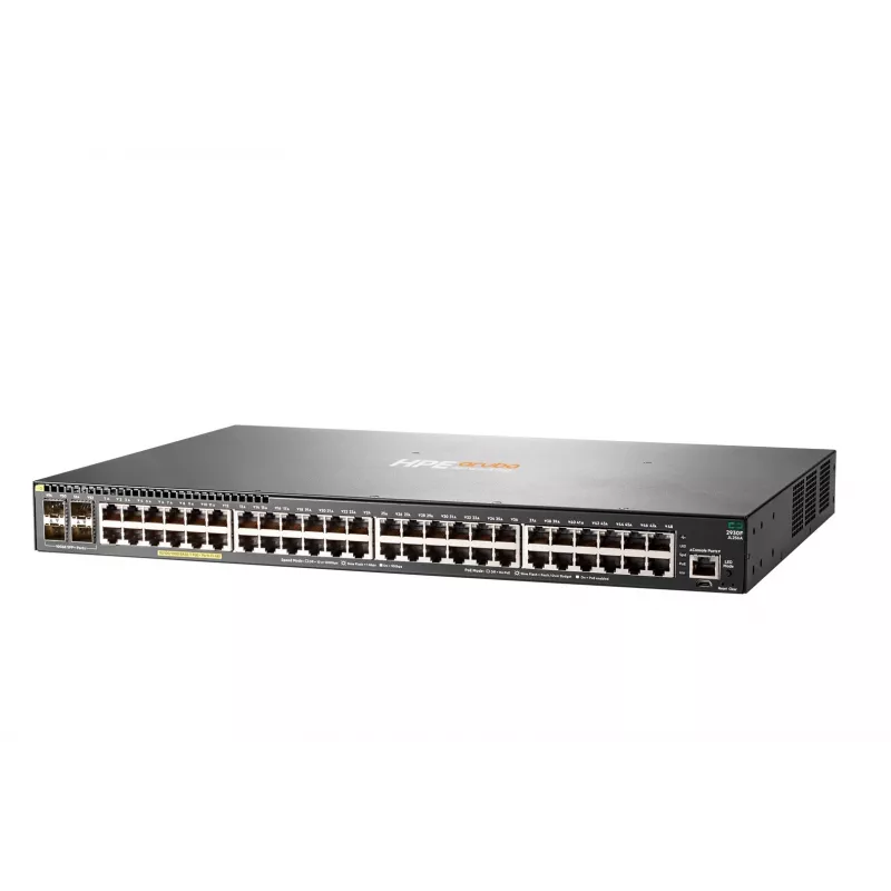 HPE Aruba Networking 2930F 48G PoE+ 4SFP+ slēdzis