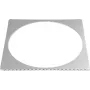 Filtra rāmis EUROLITE 235 x 235 mm sudrabains (41602587) apgaismojuma gēliem