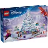 LEGO Disney Frozen Adventes kalendāra 2025 konstrukciju rotaļlieta, komplekts 43273 — 231 detaļa, 4 minifigūriņas, vecumam 5+