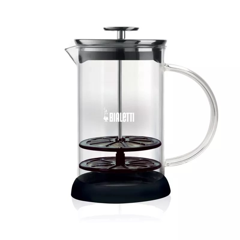 Bialetti Cappuccinatore Vetro 6tz manuāls piena putotājs 330ml