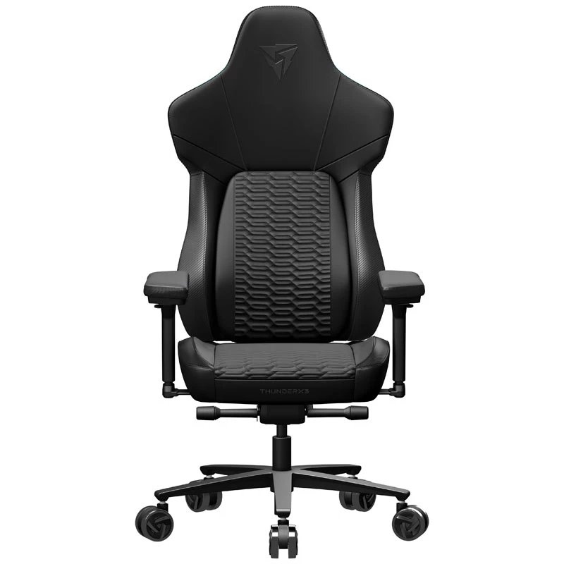 Universāls spēļu krēsls ThunderX3 CORE Racer Polsterēts sēdeklis Melns