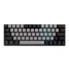 Mehāniskā spēļu tastatūra White Shark WAKIZASHI-2 US izkārtojums pelēki-melna ar sarkaniem slēdžiem