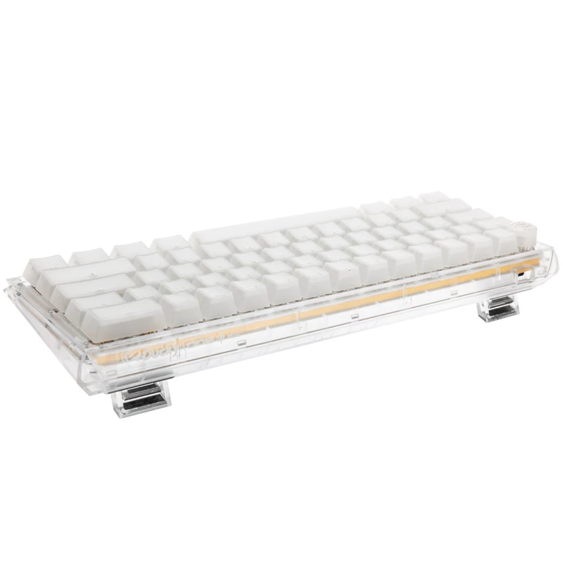 Ducky One 3 Aura White Mini tastatūra Gaming USB QWERTY US International