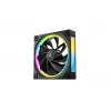 DeepCool FL12R 120mm ARGB korpusa ventilatori, 3 iepakojumā, melni