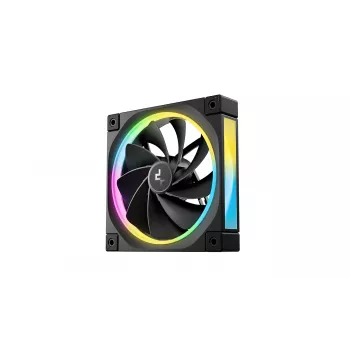 DeepCool FL12R 120mm ARGB korpusa ventilatori, 3 iepakojumā, melni
