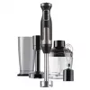 Iegremdējamais blenderis Melns & Decker BXHBA1500E — 1500 W rokas blenderis ar nerūsējošā tērauda vārpstu, 20 ātrumiem, smalcinātāju, putojamo slotiņu, impulsa režīmu