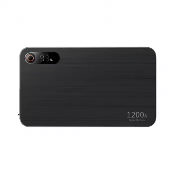 Ārējais akumulators/iedarbināšanas starteris Baseus Pro+ automašīnas iedarbināšanas starteris, 12000mAh, 1200A, USB (melns)