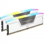 DIMM 32 GB DDR5-6400 (2x 16 GB) Dual-Kit, atmiņa balta, CMH32GX5M2B6400C32W, Vengeance RGB, INTEL XMP