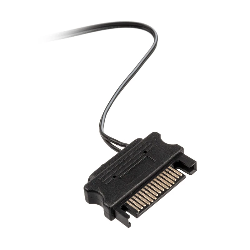 Ventilatora sadalītāja kabelis Kolink 1-uz-4 PWM 35 cm, 4-pin PWM uz 4×4-pin PWM + SATA