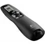 Logitech R800 PRO - 2.4 GHz - 30 m - AAA - USB - Melns - Microsoft Windows XP/Windows Vista/Windows 7 (910-001350)