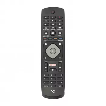 Universālā tālvadības pults SBOX RC-01404 Philips televizoriem — saderīga aizstājējpults