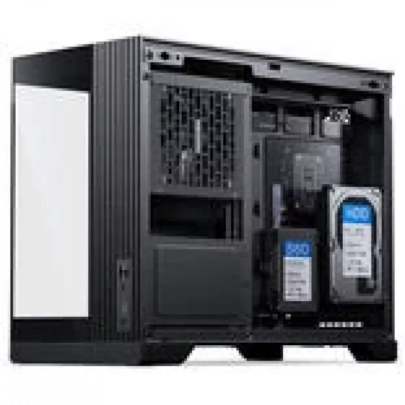 PHANTEKS XT V3 PC-korpuss, mini korpuss, mATX, rūdīts stikls – ietver 3x 120 mm ventilatoru, melns