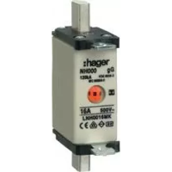 Hager LNH0016MK. Platums: 21 mm, Augstums: 79 mm (LNH0016MK)