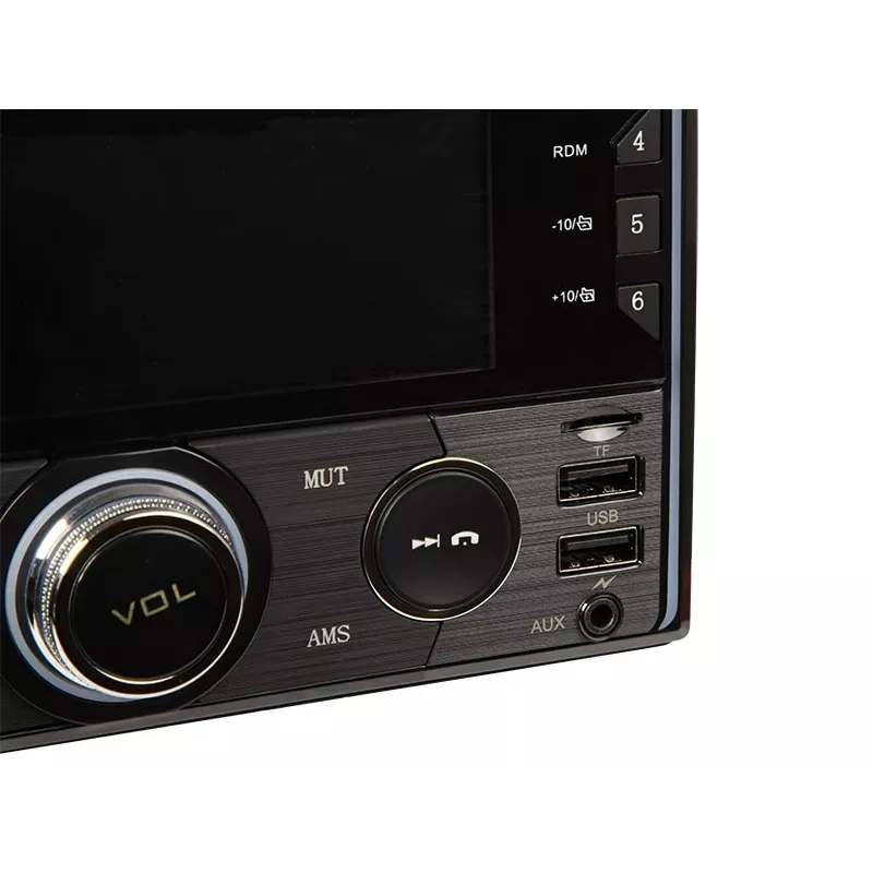 2DIN auto radio BLOW AVH-9620 dubultā DIN iebūvējamā galvas ierīce ar Bluetooth 5.0, USB Type-A, 2,8 collu displeju, 4×60 W RMS