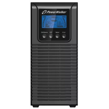 PowerWalker VFI 1000 TGS dubultā pārveidošanas (tiešsaistes) 1 kVA 900 W 3 maiņstrāvas izejas
