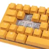 Ducky One 3 SF dzeltena tastatūra spēlēm USB mehāniskā RGB LED