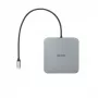 DICOTA D32057 USB Type-C centrmezgls 10000 Mbit/s sudraba krāsā