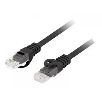 LANBERG Cat6 U/UTP tīkla kabelis PCU6-10CU-0500-BK, RJ-45 uz RJ-45, 5 m, melns