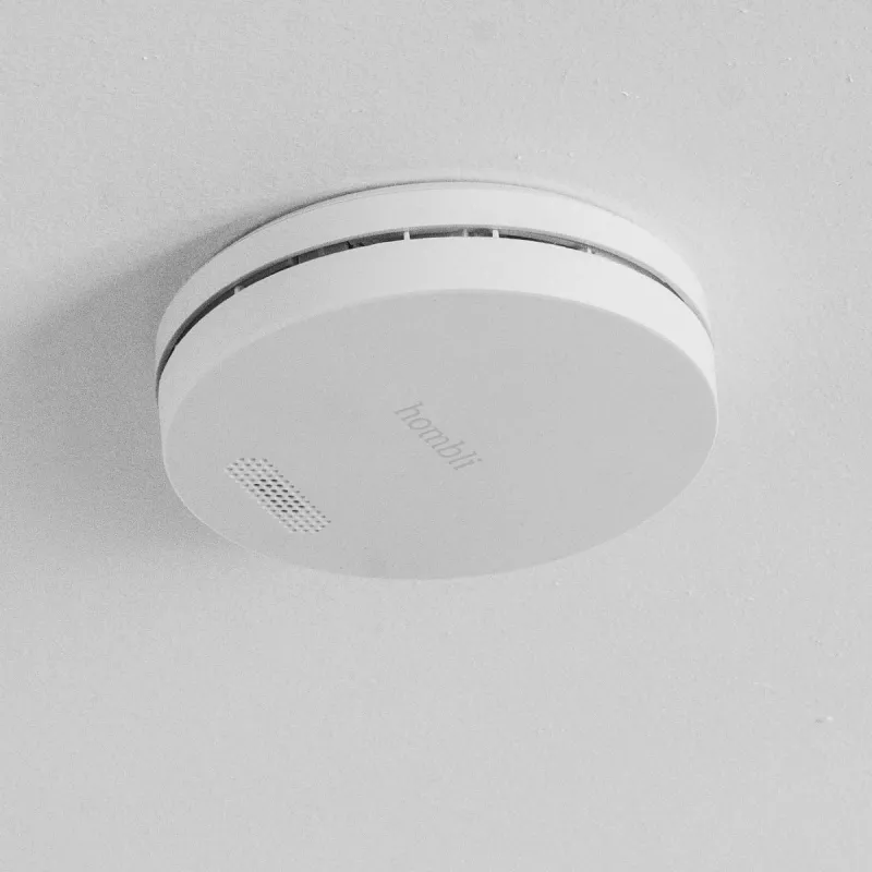 Fotoelektriskais atstarošanās detektors Hombli HBSA-0109 Bezvadu Balts