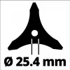 Krūmu griezēja asmens Einhell 3405082