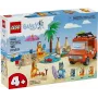 LEGO Bluey Blue Car Family Trip 11202 — rotaļu komplekts iztēles spēlēm