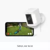 Ring Spotlight Cam Plus tīkla novērošanas kamera ārpus telpām ar pieslēgumu elektrībai