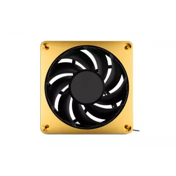 Ventilatora modulis Alphacool 13854 Plastmasa Melns Zelts 12V 320g