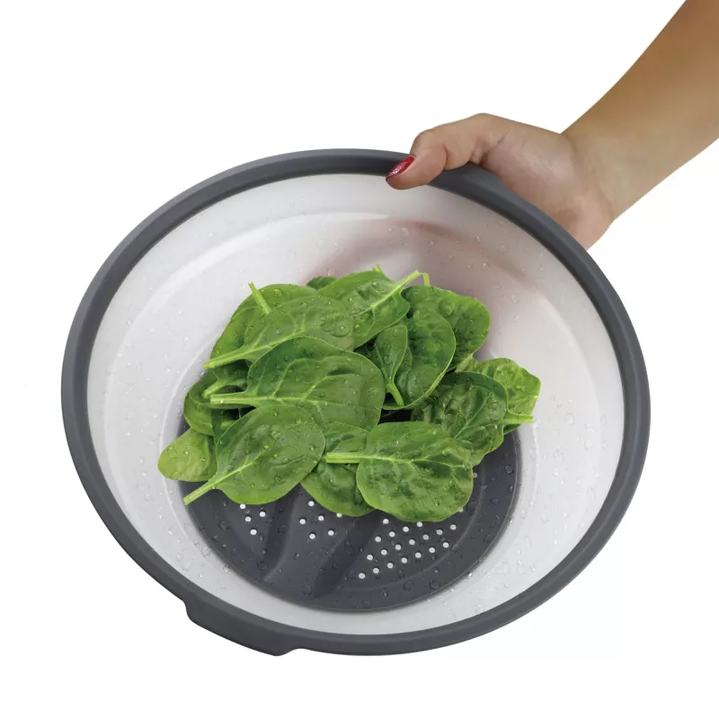 Pārtikas pārsegs JATA HACC4530 pelēks balts apaļš 26 cm