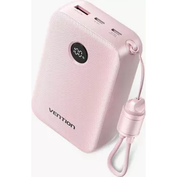 Portable power bank Vention FKBP0-C 20000mAh — external battery with 2x USB-C and 1x USB-A outputs