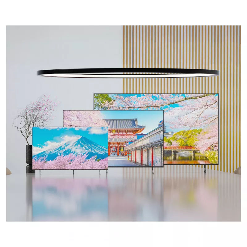109,2cm/43 (3840x2160) JAPANNEXT JN-IPS430UHD60F 16:9 IPS 60Hz HDMI USB WLAN Speaker Melns