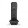 Gigaset E720HX Analog/DECT telefons ar zvanītāja ID, melns