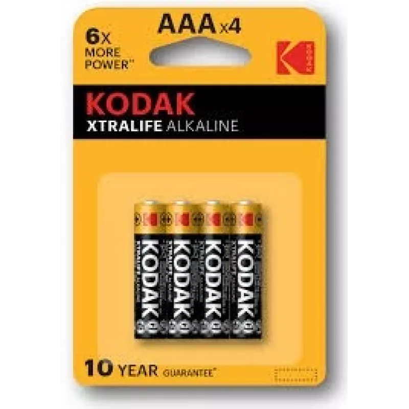 Kodak AAA vienreizējā baterija, sārma