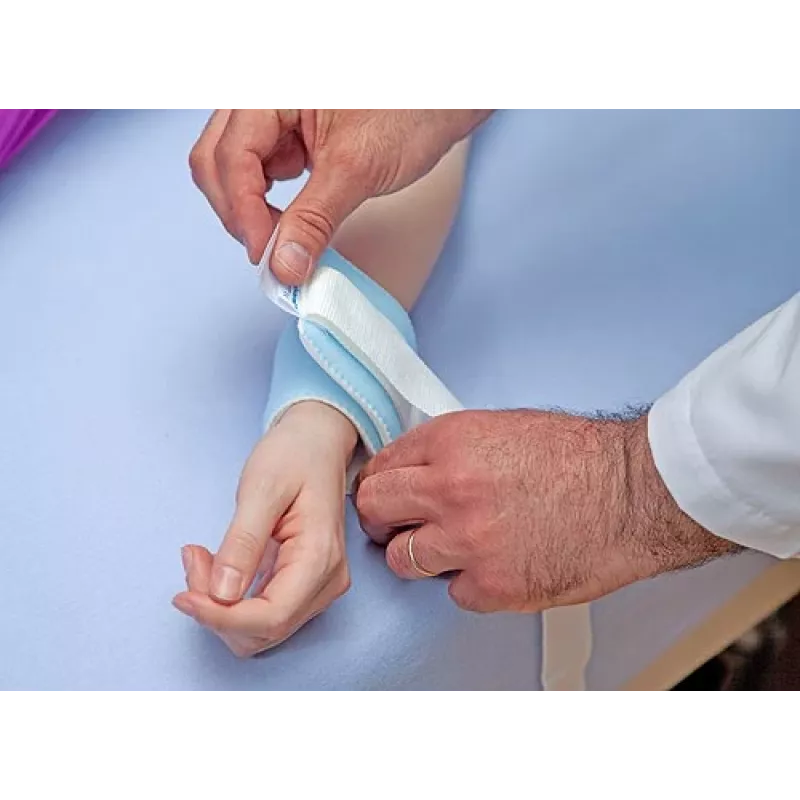 Plaukstas vai potītes siksna TIMAGO SVC 2476 XL, viskoze, velcro, metāla sprādze, garums 100 cm, maks. apkārtmērs 34 cm, 2 gab. iepakojumā