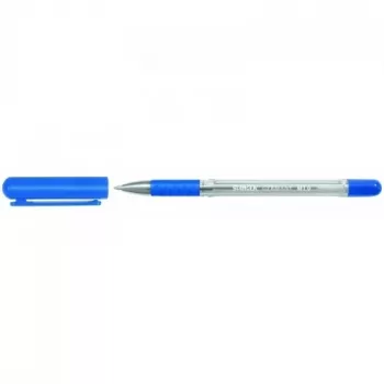Lodīšu pildspalva Stanger 18000300007 — zila tinte, 1,0 mm uzgalis, Softgrip