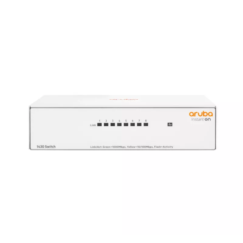 Nepārvaldāms slēdzis Aruba Instant On 1430 8G L2 Gigabit Ethernet 8 porti